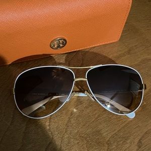 Tory Burch Aviator Sunglasses